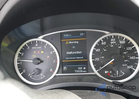 2019 Nissan Sentra Sr из США, поврежденный, VIN 3N1AB7AP2KY350406